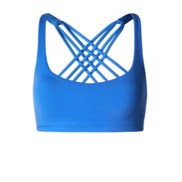LULULEMON Free To Be Bra - Porcelain Blue - Picture 1 of 5